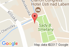 mapa - Špitálské náměstí 3517/1B, Ústí nad Labem, 400 01