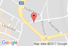 mapa - B.Němcové 496/2, Děčín, 405 01