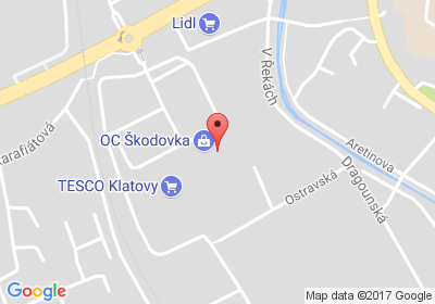 mapa - Domažlická 888, 339 01 Klatovy