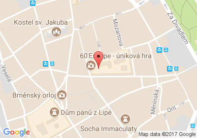 mapa - Kobližná 7, 602 00 Brno-střed