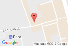 mapa - Lannova tř. 87/43, České Budějovice, 370 01
