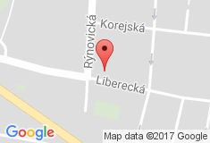 mapa - Liberecká 801/20, Jablonec n.N., 466 01