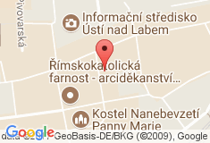 mapa - Mírové náměstí 103/27, Ústí nad Labem, 400 01