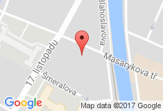 mapa - Masarykova třída 4, 779 00 Olomouc
