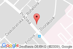 mapa - Pražská 532/25, 276 01 Mělník