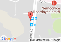 mapa - Vídeňská 22B, Brno, 639 00